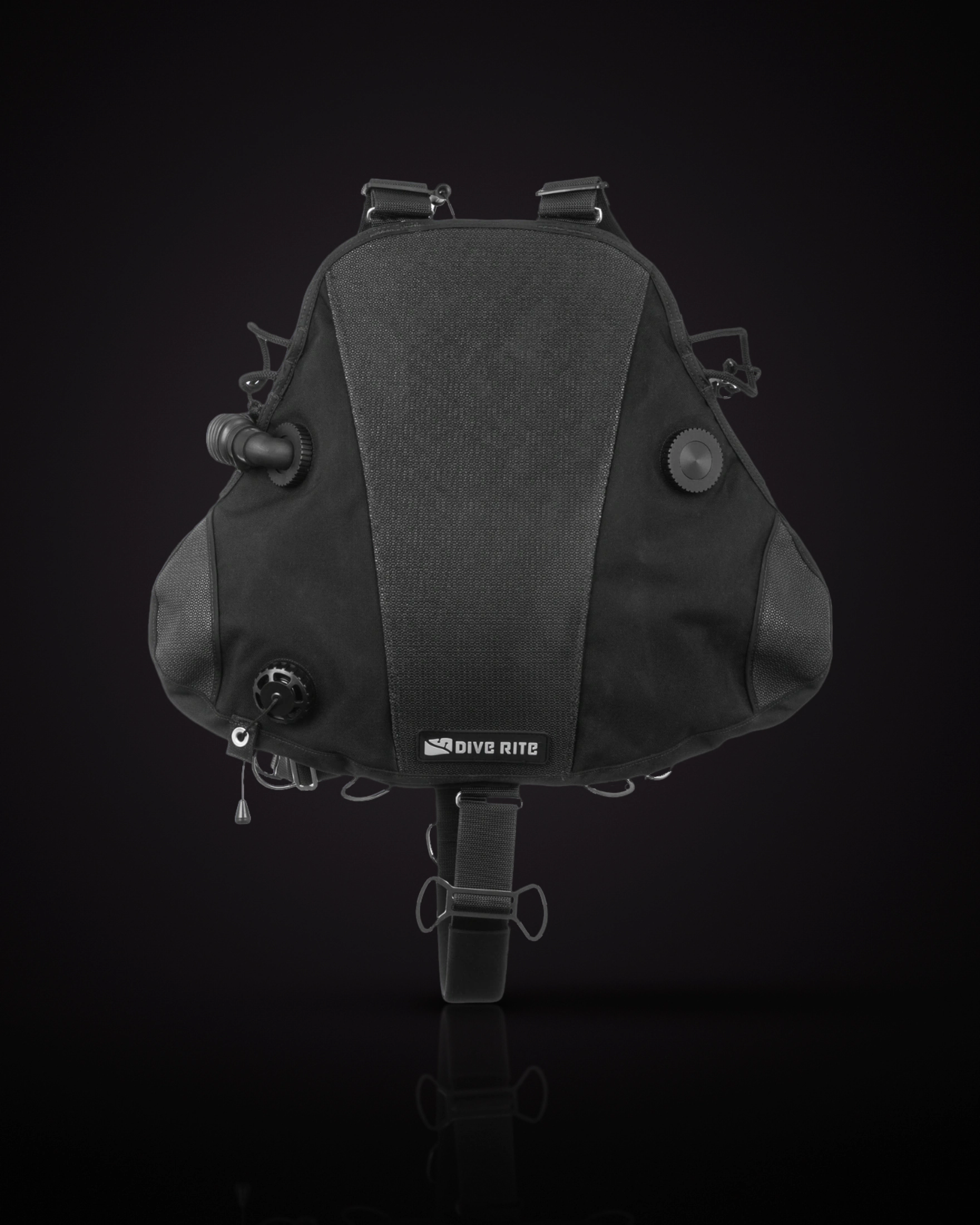 DIVE RITE Nomad Ray สี Black ด้านหลัง