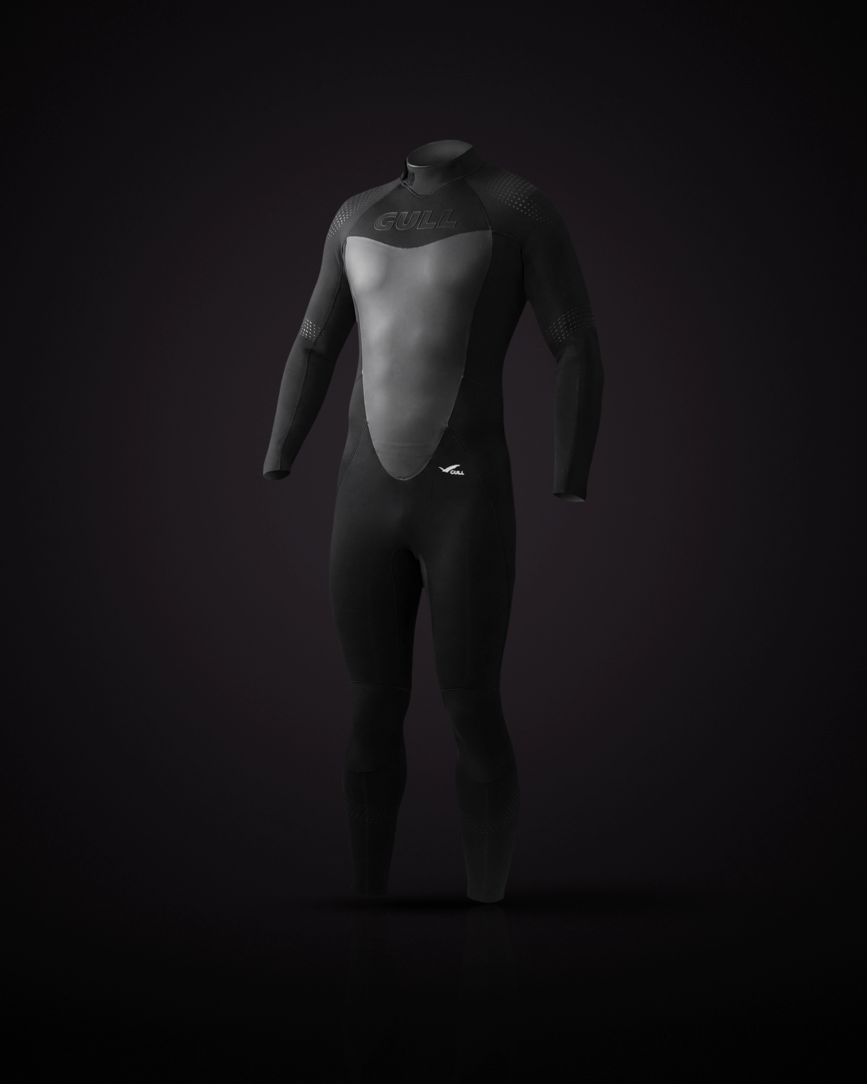 GULL 3mm Full Suit Men's, front view