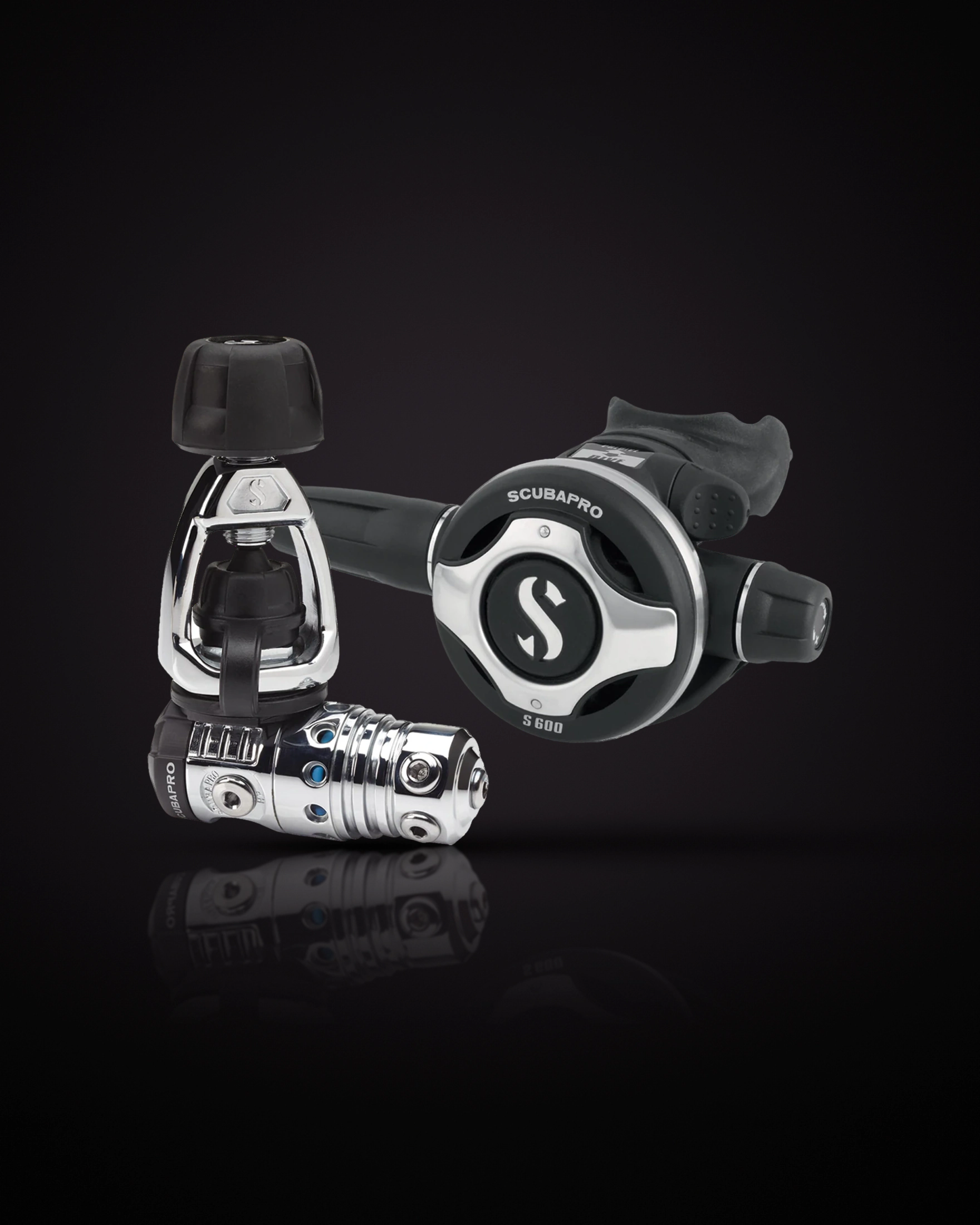 SCUBAPRO MK25 EVO / S600 INT (yoke) set: first stage and second stage