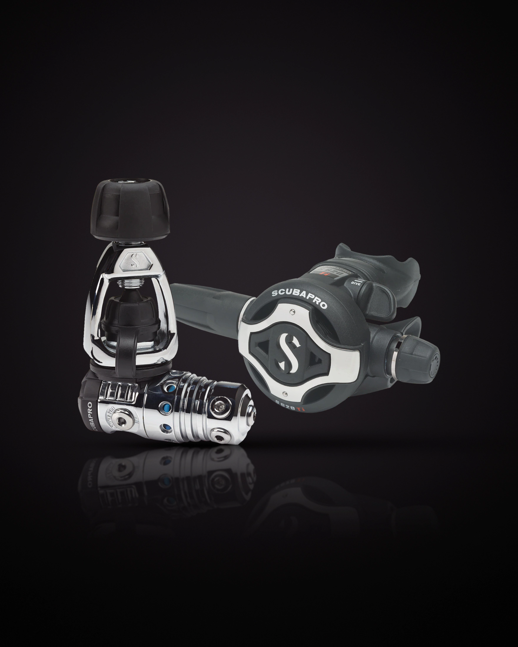 SCUBAPRO MK25 EVO / S620 Ti in Standard, INT (yoke) set: first stage and second stage